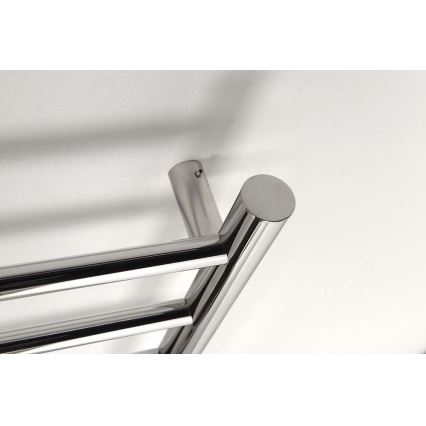 Sapho - Elektrický sušiak na uteráky REDONDO 130W 116x63 cm lesklý chróm