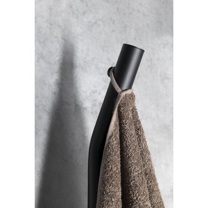 Sapho - Elektrický sušiak na uteráky s časovačom DUOPASSO 45W 170x12 cm matná čierna