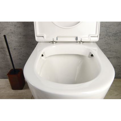 Sapho - Kombinované WC TURKU, spodný/zadný odpad, keramika/biela