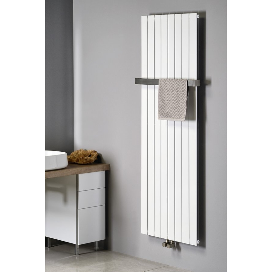 Sapho - Kúpeľňový radiátor COLONNA 180x30 cm biely