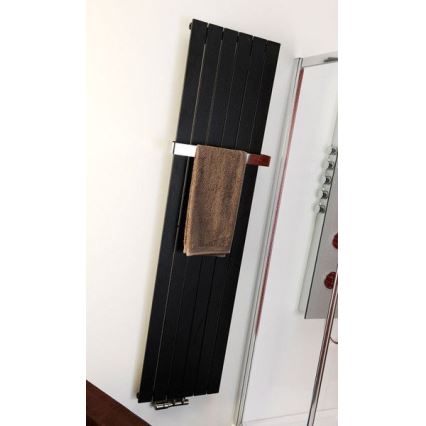 Sapho - Kúpeľňový radiátor COLONNA 180x45 cm čierny