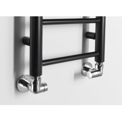 Sapho - Kúpeľňový radiátor DINA 278W 30x138 cm matná čierna