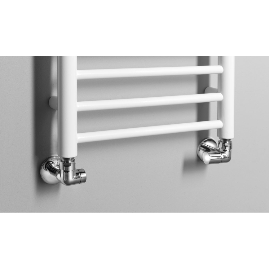 Sapho - Kúpeľňový radiátor DINA 477W 40x156 cm biela