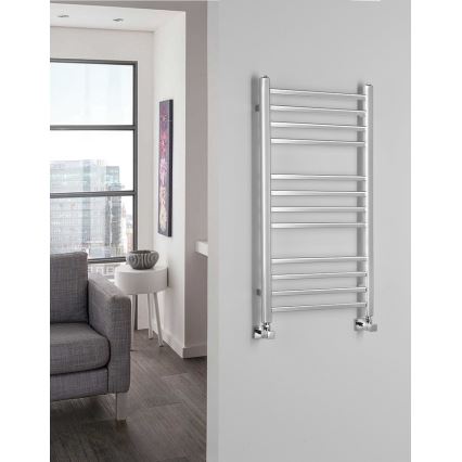 Sapho - Kúpeľňový radiátor METRO 239W/230V 45x89 cm lesklý chróm
