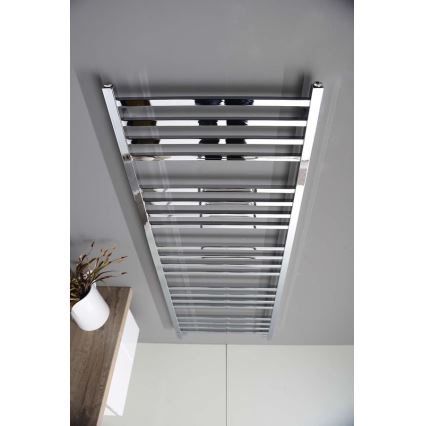 Sapho - Kúpeľňový radiátor METRO 497W/230V 60x153 cm lesklý chróm