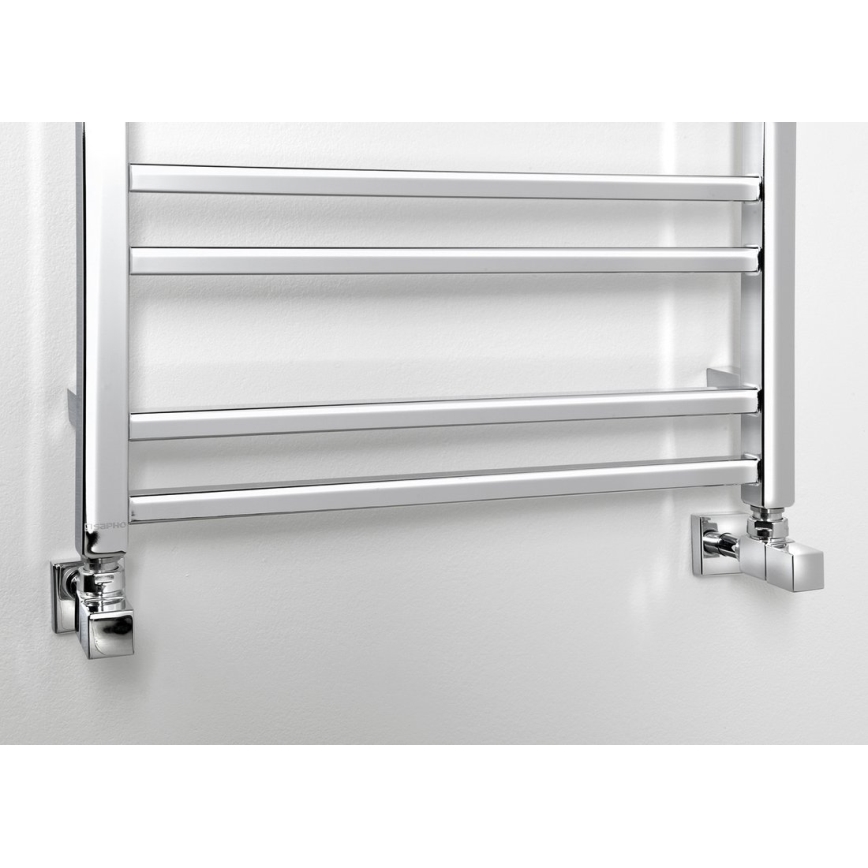 Sapho - Kúpeľňový radiátor METRO DOS 143x55 cm lesklý chróm