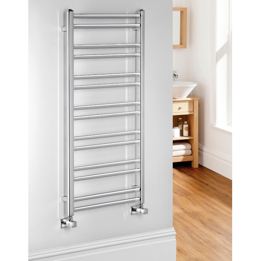 Sapho - Kúpeľňový radiátor METRO DOS 343W/230V 50x110 cm lesklý chróm