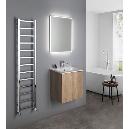 Sapho - Kúpeľňový radiátor METRO LIGHT 150x30 cm lesklý chróm