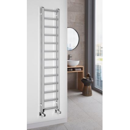 Sapho - Kúpeľňový radiátor METRO LIGHT 150x30 cm lesklý chróm