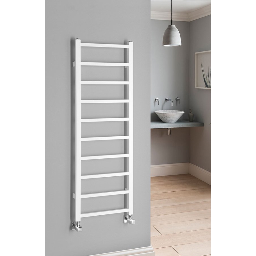 Sapho - Kúpeľňový radiátor METRO LIGHT 247W 40x114 cm biely