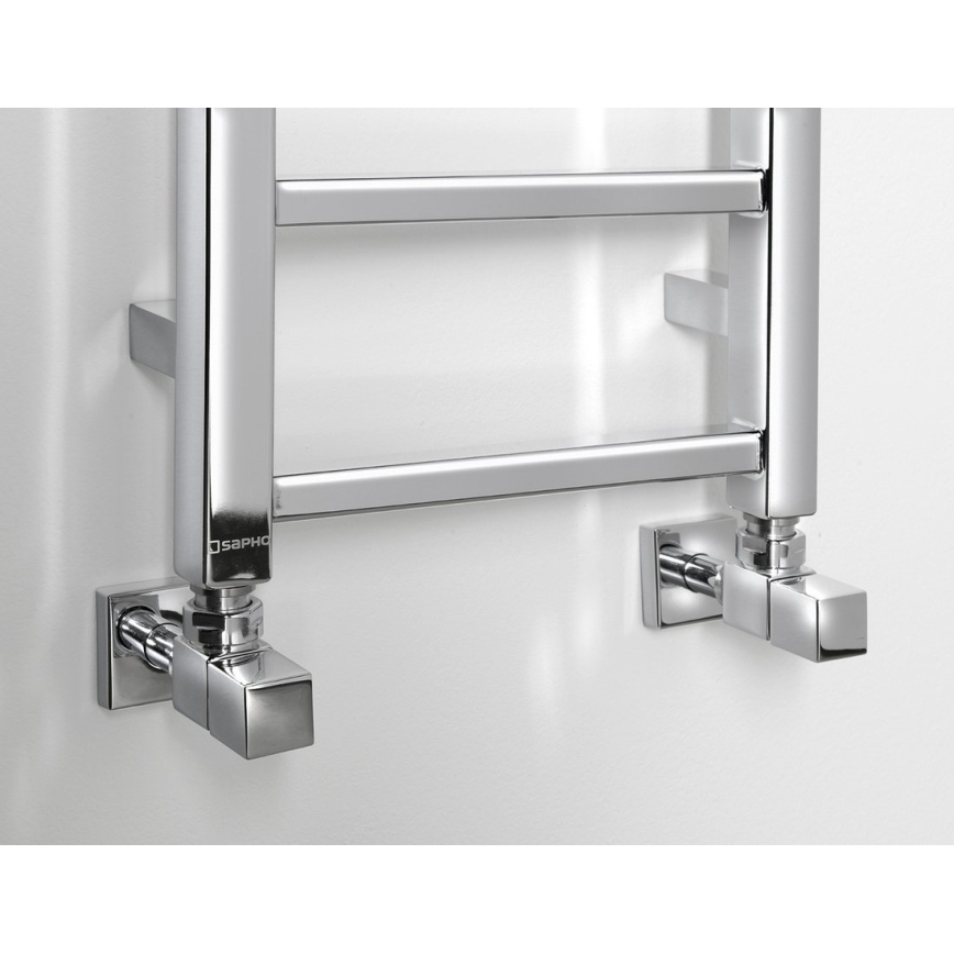 Sapho - Kúpeľňový radiátor METRO LIGHT 276W/230V 30x150 cm lesklý chróm