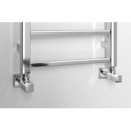 Sapho - Kúpeľňový radiátor METRO LIGHT 323W/230V 40x150 cm lesklý chróm