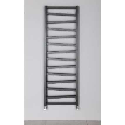 Sapho - Kúpeľňový radiátor ZIG 157x50 cm antracit