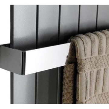 Sapho - Nástenný vešiak na uteráky COLONNA 8x51 cm, brúsená nerezová oceľ