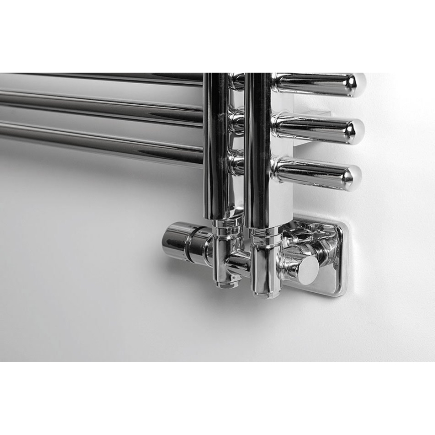 Sapho - Pripojovacia termostatická sada pre stredové pripojenie TWIN COMBI ľavá/lesklý chróm