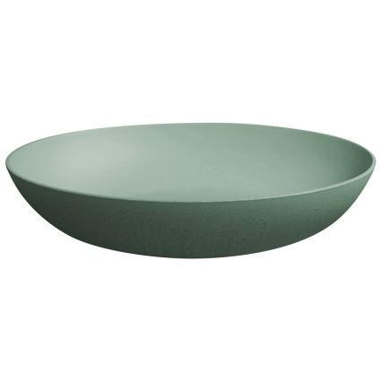 Sapho - Umývadlo na dosku FORMIGO 60x40 cm betón/zelená