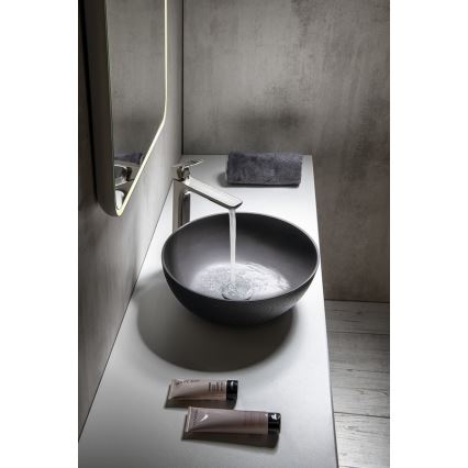 Sapho - Umývadlo na dosku FORMIGO pr. 39 cm betón/antracit