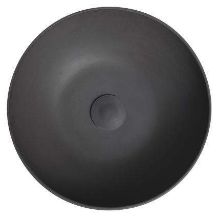 Sapho - Umývadlo na dosku FORMIGO pr. 39 cm betón/antracit