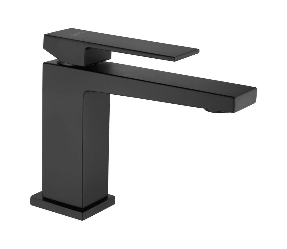 Sapho - Umývadlová batéria LATUS 14 cm matná čierna 1102-72B