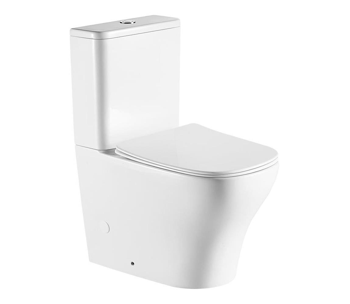 Sapho - WC kombi BELLO spodný/zadný odpad keramika/biela PC103WR