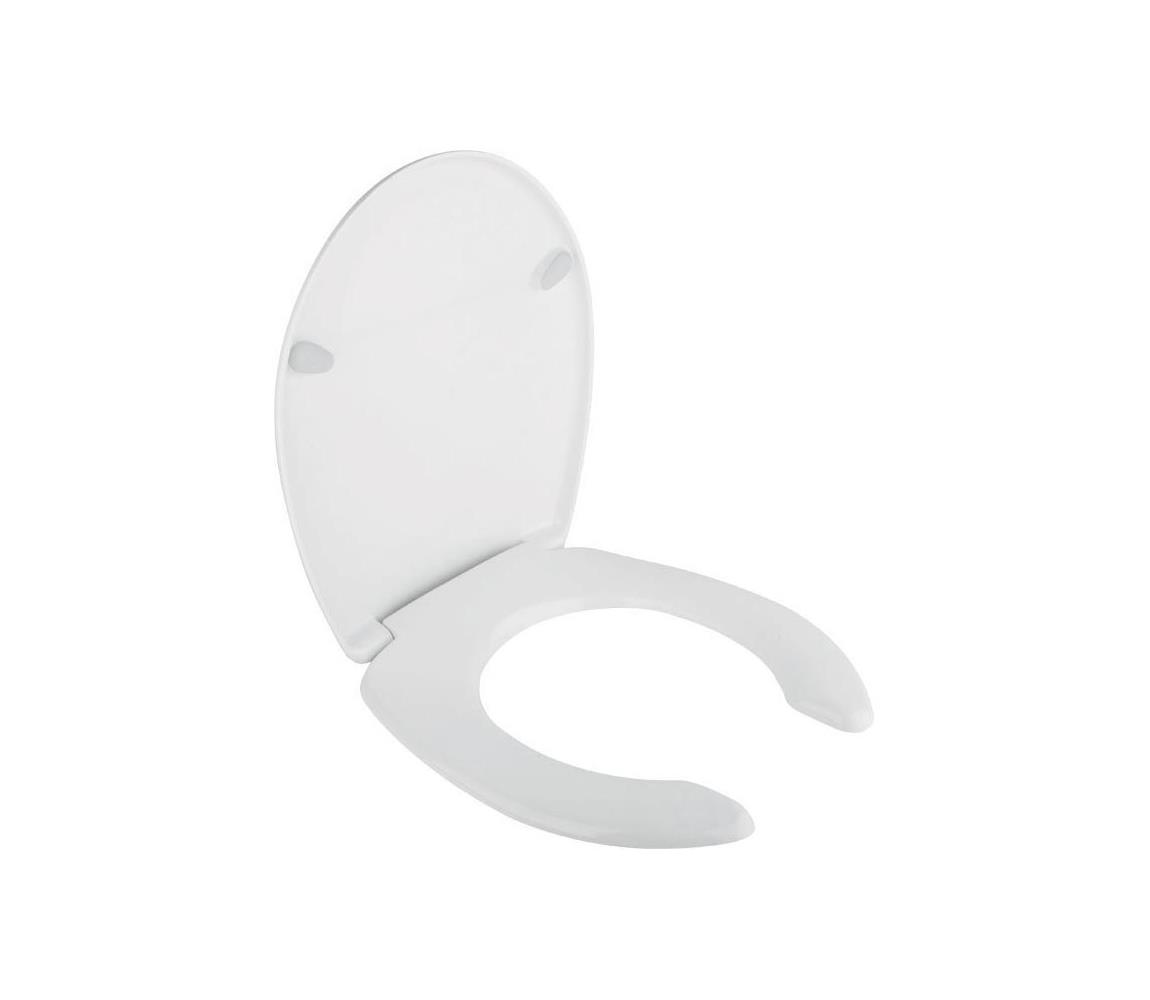 Sapho - WC sedadlo pre osoby so zdravotným postihnutím biele/duroplast 1010