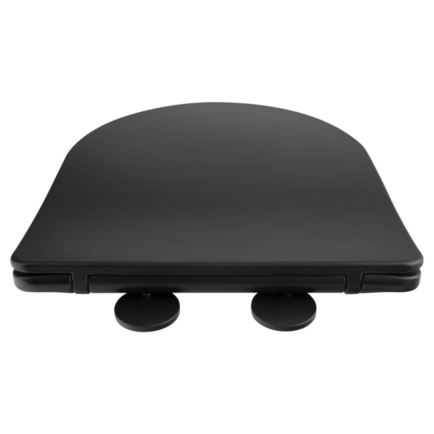 Sapho - WC sedátko PACO SoftClose, čierne