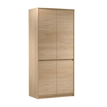 Šatníková skriňa MIYABI 90x198x52 cm dub Cremona