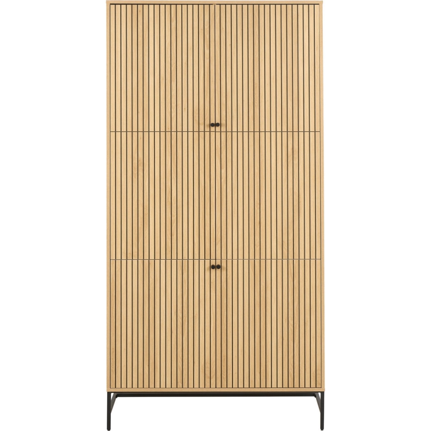 Šatníková skriňa OLIVIA 99x200 cm dub