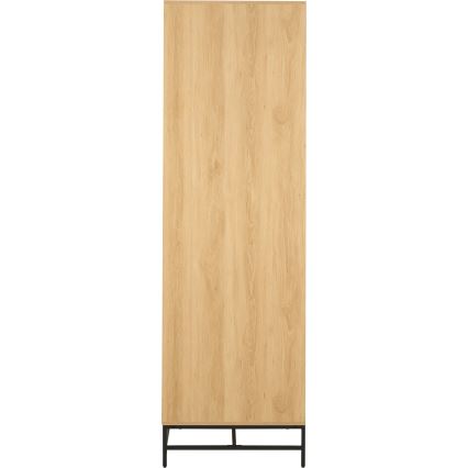 Šatníková skriňa OLIVIA 99x200 cm dub