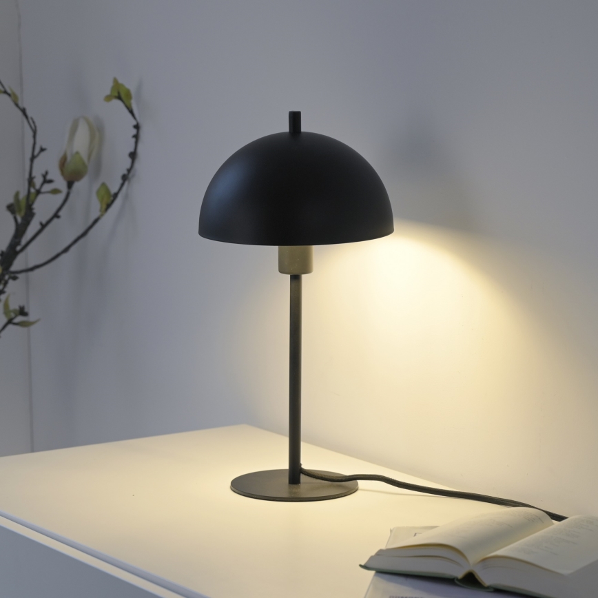 Schöner Wohnen 11726-18 - Stolná lampa ALI 1xE14/15W/230V čierna