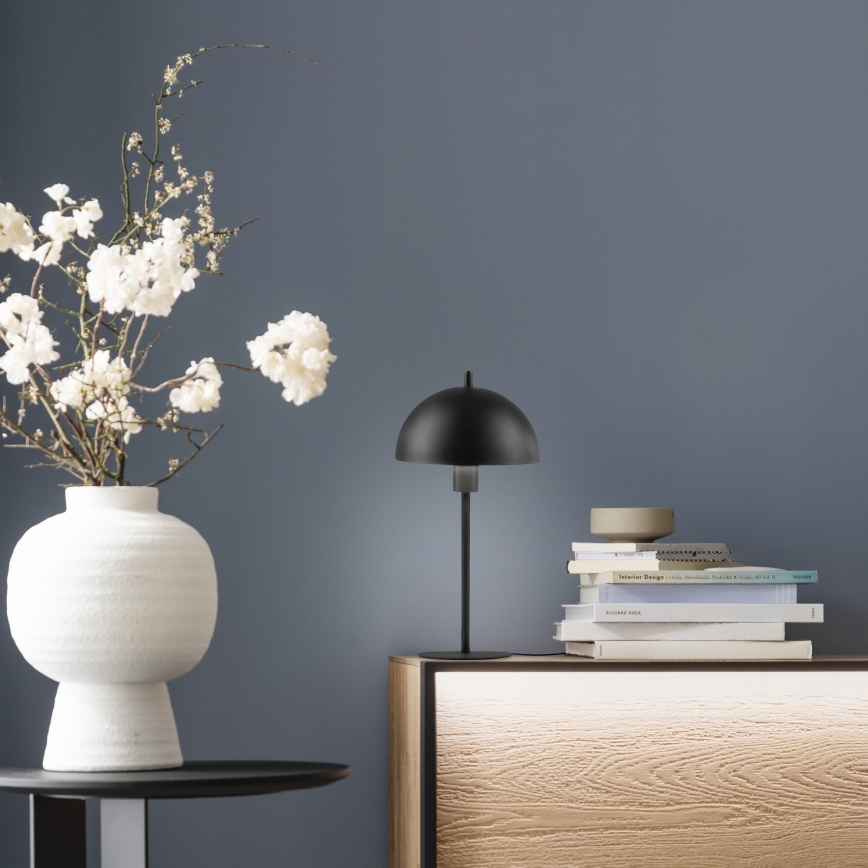 Schöner Wohnen 11726-18 - Stolná lampa ALI 1xE14/15W/230V čierna