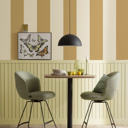 Schöner Wohnen 11728-18 - Závesný luster ALI na lanku, 1xE27/25W/230V, priemer 38 cm, čierny