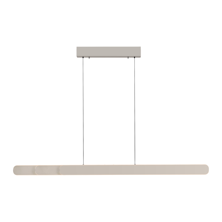 Schöner Wohnen 12577-39 - LED stmievateľný luster na lane ADRIANA ROUND 2xLED/24W/230V 2700/3000/3500/4000/5000K sivá