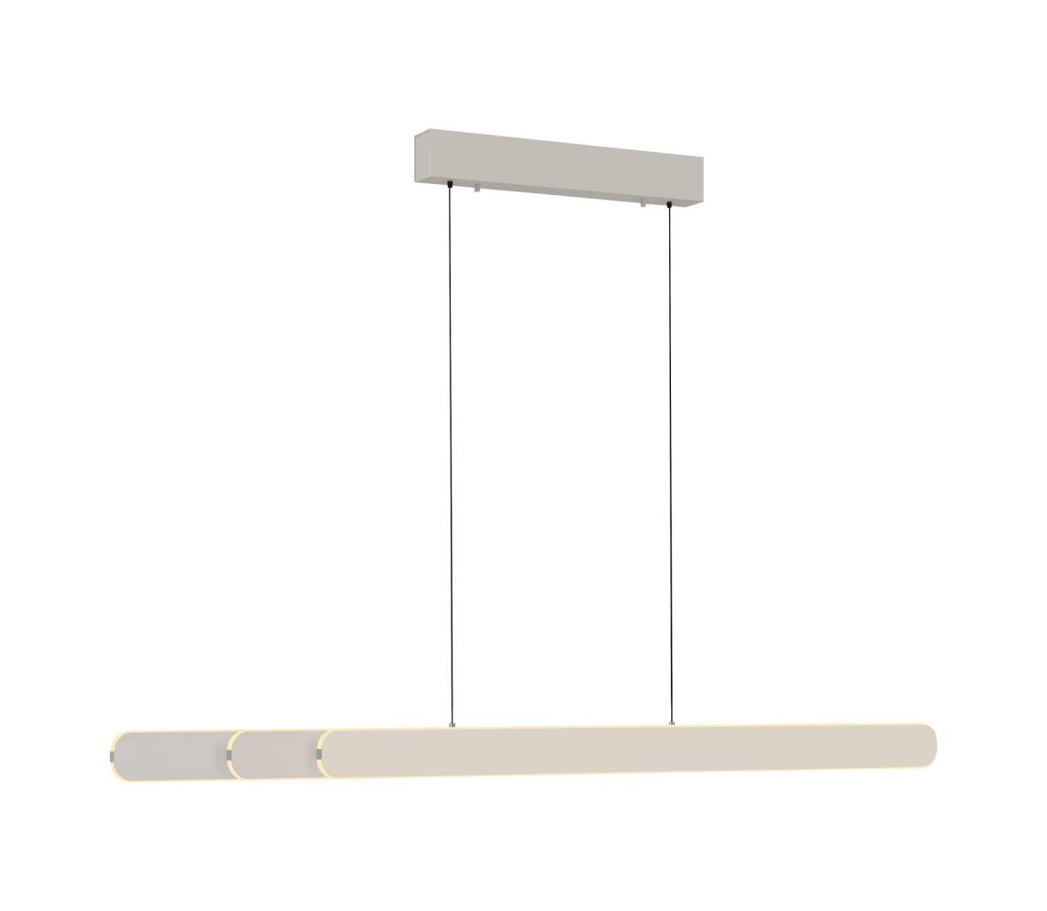 Schöner Wohnen 12577-39 - LED stmievateľný závesný luster na lanku ADRIANA 2xLED/24W/230V sivá 12577-39
