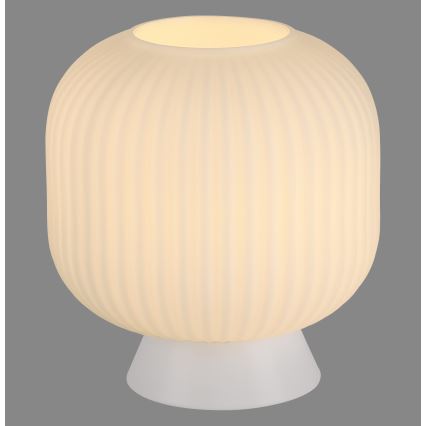 Schöner Wohnen 13573-16 - Stolná lampa NAMI 1xE27/25W/230V biela