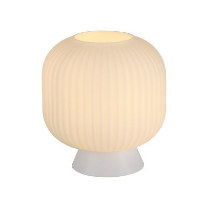 Schöner Wohnen 13573-16 - Stolná lampa NAMI 1xE27/25W/230V biela