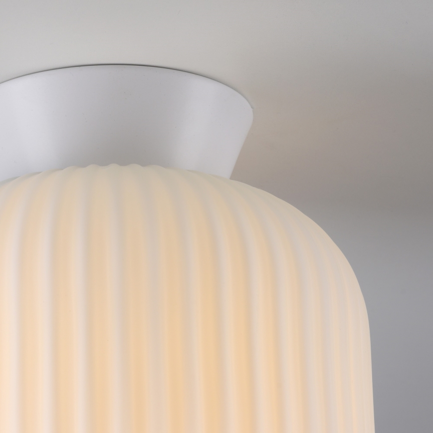 Schöner Wohnen 13574-16 - Stropné svietidlo NAMI 1xE27/25W/230V, priemer 20 cm, biele