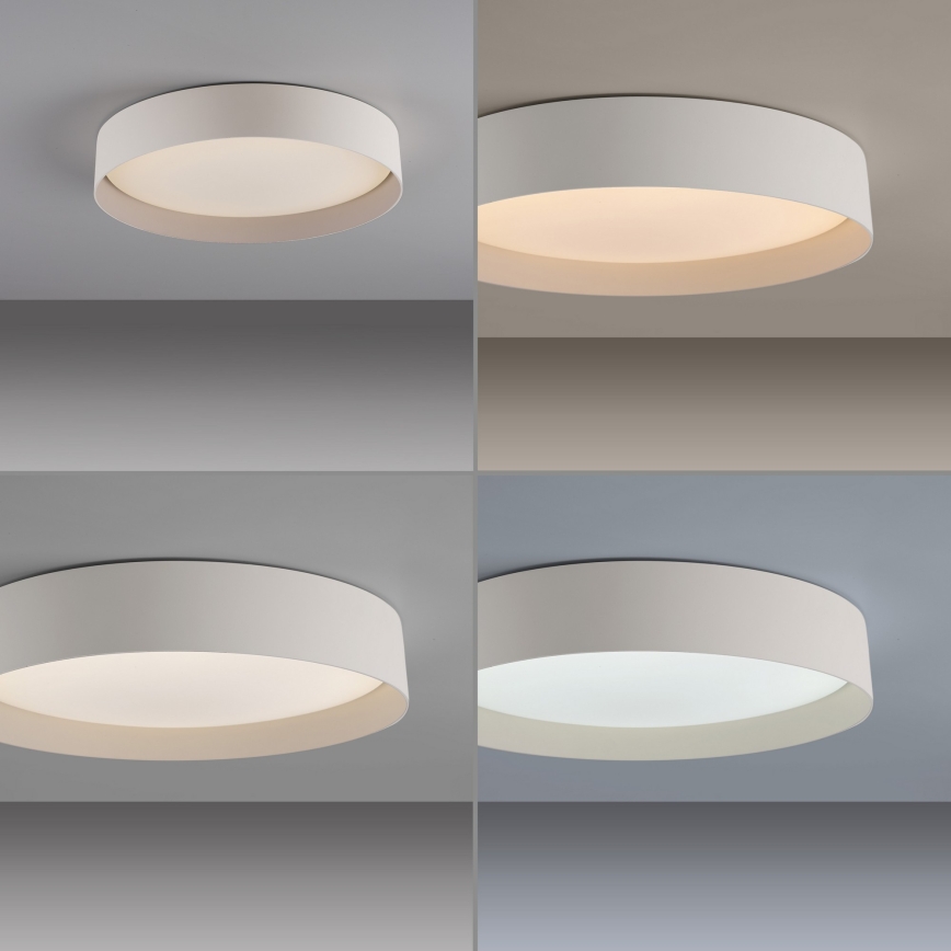 Schöner Wohnen 14594-39 - LED stmievateľné stropné svietidlo TAVOLI LED/20W/230V 2700-6500K pr. 39 cm sivá + diaľkové ovládanie