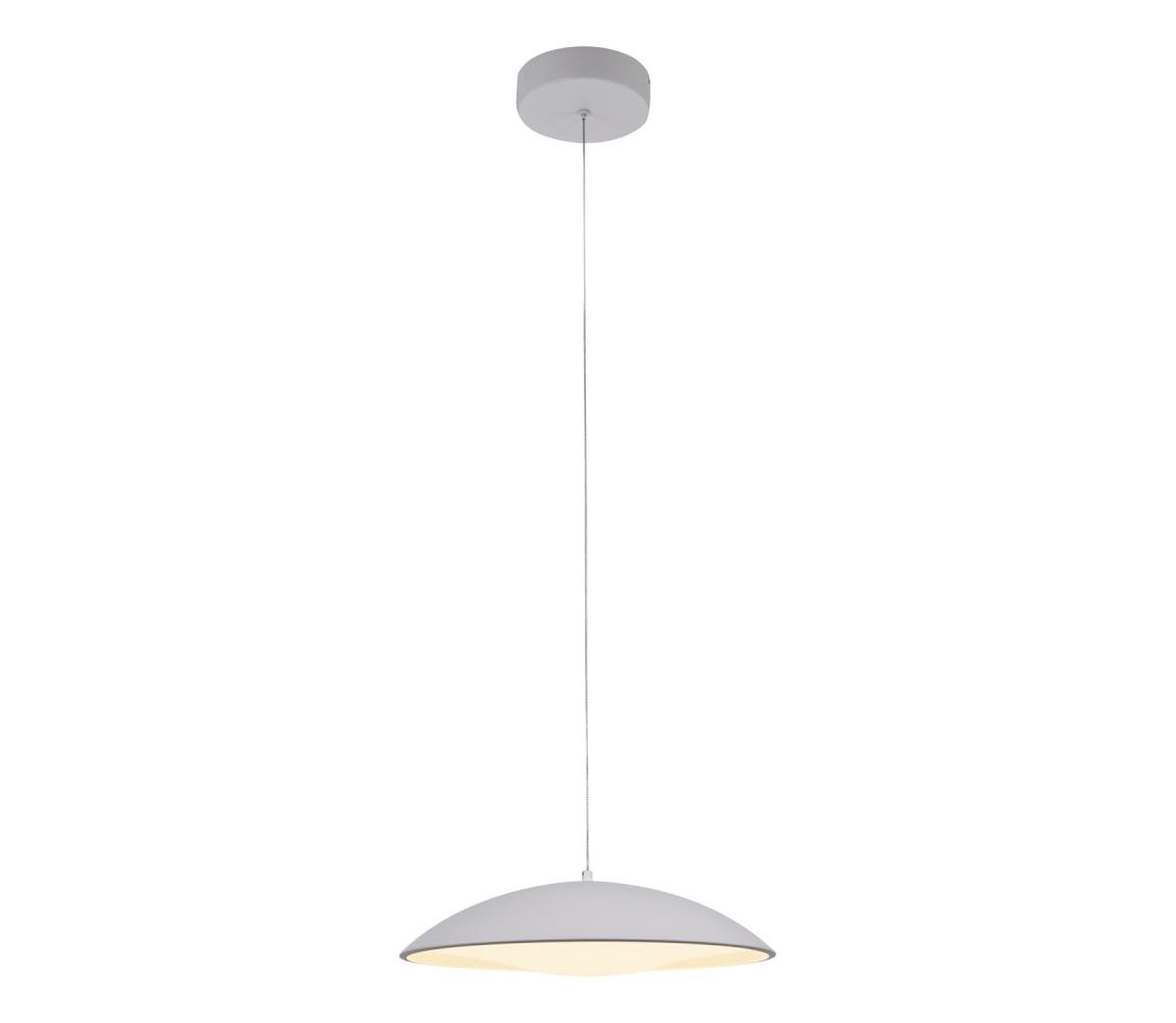 Schöner Wohnen 14606-16 -LED stmievateľný luster na lanku LENTE LED/17W/230V pr.40cm biela 14606-16