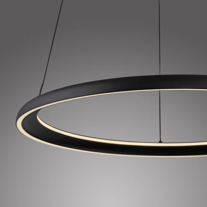 Schöner Wohnen 15570-18 - Stmievateľný LED závesný luster na lanku QUILLO LED/36W/230V priemer 60 cm čierna