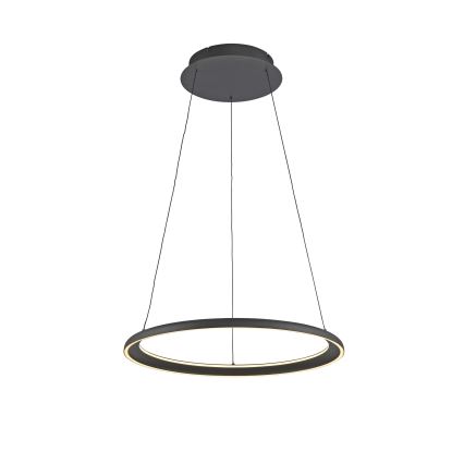 Schöner Wohnen 15570-18 - Stmievateľný LED závesný luster na lanku QUILLO LED/36W/230V priemer 60 cm čierna