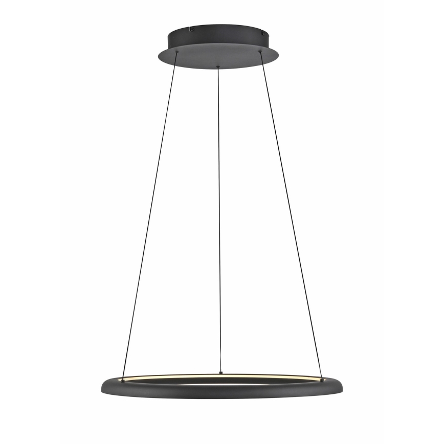Schöner Wohnen 15570-18 - Stmievateľný LED závesný luster na lanku QUILLO LED/36W/230V priemer 60 cm čierna