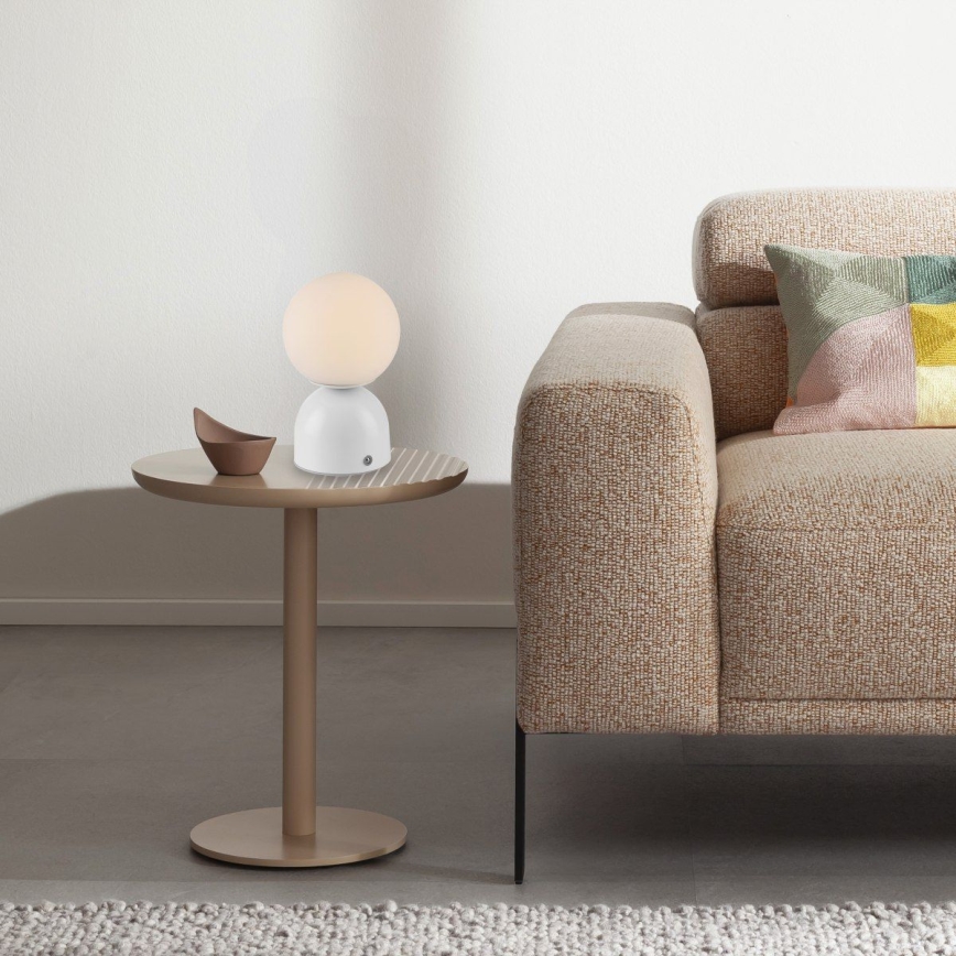 Schöner Wohnen 19218-16 - LED stmievateľná dotyková nabíjateľná stolná lampa RUDI LED/1,2W/5V 3000-6000K 1200 mAh biela