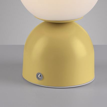 Schöner Wohnen 19218-81 - LED stmievateľná dotyková nabíjacia stolná lampa RUDI LED/1,2W/5V 3000-6000K 1200 mAh žltá