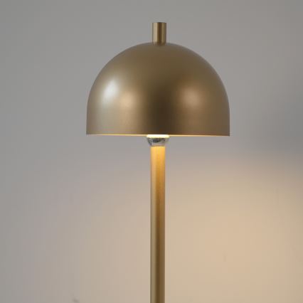 Schöner Wohnen 19245-12 - LED stmievateľná dotyková nabíjateľná vonkajšia stojaca lampa BELLIS LED/2,5W/5V 2600 mAh IP54 zlatá