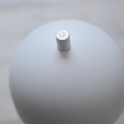 Schöner Wohnen 19245-16 - LED stmievateľná dotyková nabíjacia vonkajšia stojaca lampa BELLIS LED/2,5W/5V 2600 mAh IP54 biela