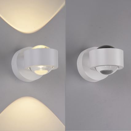 Schöner Wohnen 19331-16 - LED nástenné svietidlo CHIA 2×LED/2 W/230 V biela