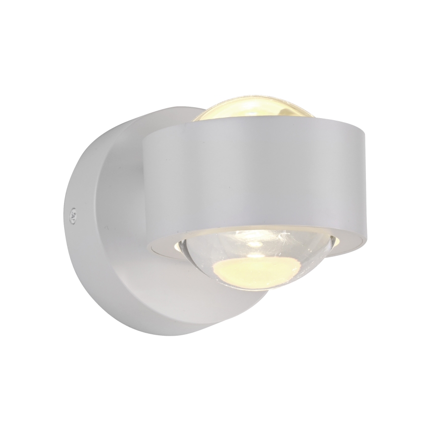 Schöner Wohnen 19331-16 - LED nástenné svietidlo CHIA 2×LED/2 W/230 V biela