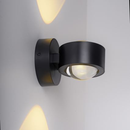 Schöner Wohnen 19331-18 - LED nástenné svietidlo CHIA 2xLED/2W/230V čierne