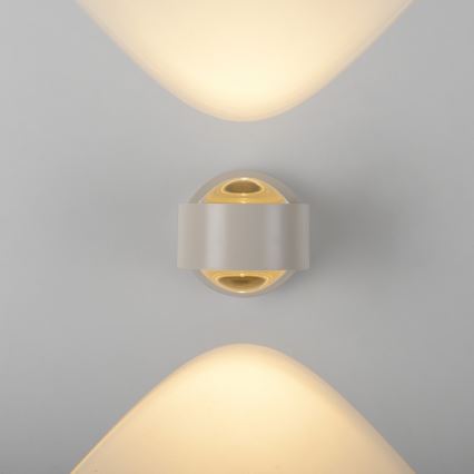 Schöner Wohnen 19331-39 - LED nástenné svietidlo CHIA 2xLED/2W/230V sivá